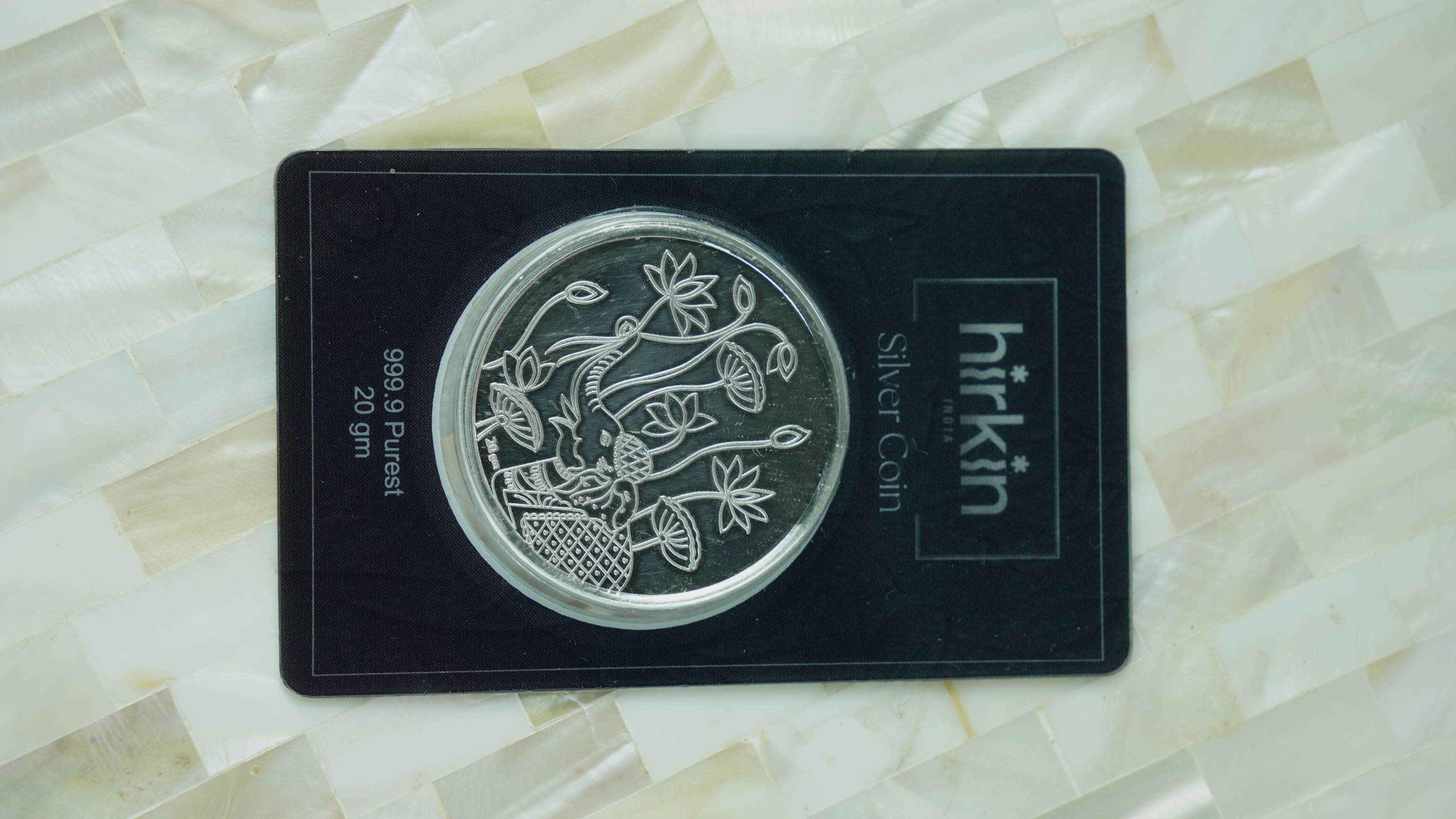 HIRKIN COIN GREY 20GM
